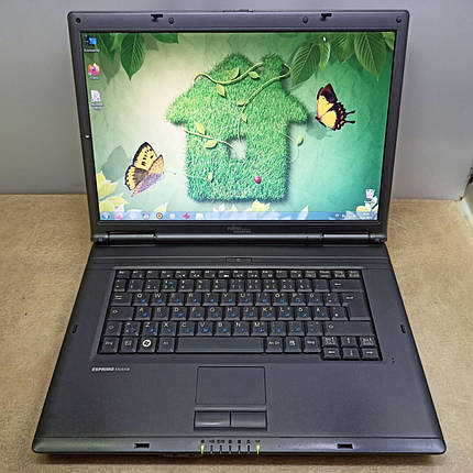 Б/в Ноутбук Fujitsu Esprimo V5535 15.4" 1280x800| Core2Duo P8600| 3 GB RAM| 120 GB SSD|, фото 1