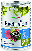 Корм для взрослых собак всех пород с тунцом Exclusion Adult Tuna 400 г 05189