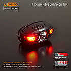 Налобний світлодіодний ліхтарик Videx VLF-H015 330Lm 5000K 26563, фото 10