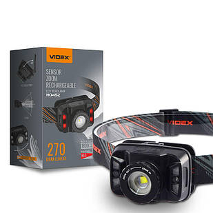 Налобний світлодіодний ліхтарик Videx VLF-H045Z 270Lm 5000K 26570