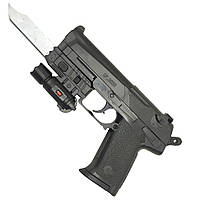 Дитячий іграшковий пістолет, на кульках 16х23,5х4 см Bambi Чорний (2000002684701)