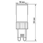 LED лампа Videx G9S 4W G9 4100K VL-G9S-04224 25755, фото 3