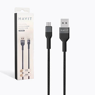 Кабель Havit HV-CB621C Micro USB 1м 27131