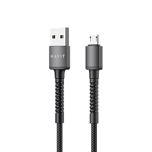 Кабель Micro USB Havit HV-CB6195 2.1A 1м 27839