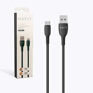 Кабель Havit HV-CB620C Type-C USB 1м 27130