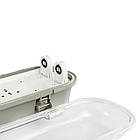 LED світильник IP65 лінійний під лампу 2хТ8 VIDEX 0,6М 220V, фото 5