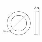LED світильник Art IP65 круглий Videx 30W 5000K VL-BHFR-305 25803, фото 5