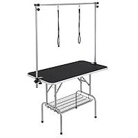 VEVOR Тримминговый стол 1300x617x1818 мм Стригальный стол из нержавеющей стали Стол для груминга собак 150 кг