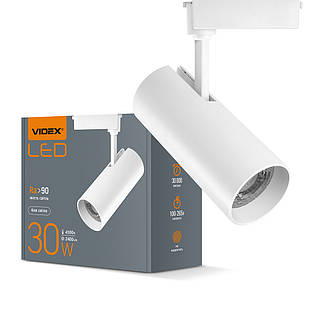 LED світильник трековий Videx 30 W 4100 K білий VL-TR04-304W 25916
