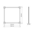 LED панель розбірна Art Videx 40W 5000K VL-PAU405W 27474, фото 7