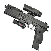 Дитячий іграшковий пістолет на кульках 20х30х5 см Bambi Чорний (2000002684671)