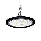 LED світильник висотний ХайБей Videx 100W 5000K 12000Lm 220V чорний VL-HBe03-1005B 27382, фото 7