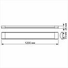 LED свiтильник лiнiйний Titanum 36W 1.2М 6500K TL-BN-36126 26381, фото 4
