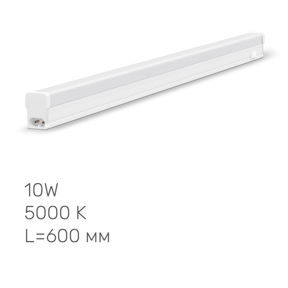 LED свiтильник лiнiйний Т5 Titanum 10W 0.6М 5000K TL-T5-10065 26378