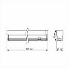 LED свiтильник лiнiйний Т5 Titanum 10W 0.6М 5000K TL-T5-10065 26378, фото 5