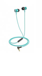 Вакуумні навушники з мікрофоном Havit HV-E303P Blue 25812