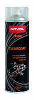 Безбарвний акриловий автомобільний лак у балончику Novol Clearcoat Spray