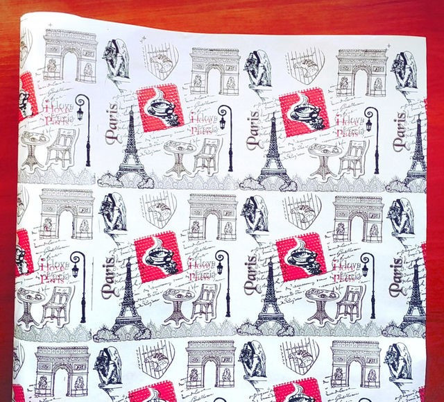 Папір флористичний Париж, фото 1