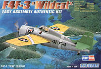 Пластикова модель 1/72 HobbyBoss 80219 Grumma F4F-3 "Wildcat"