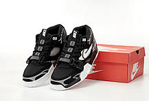 Чоловічі кросівки Nike Air Trainer 1 SP Black White Nike Air Trainer 1 SP Black White Найк Аїр Трейнер чорно білі рефлективні демі, фото 5