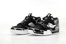 Чоловічі кросівки Nike Air Trainer 1 SP Black White Nike Air Trainer 1 SP Black White Найк Аїр Трейнер чорно білі рефлективні демі, фото 4