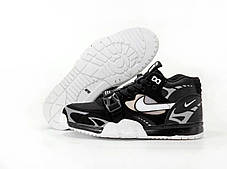 Чоловічі кросівки Nike Air Trainer 1 SP Black White Nike Air Trainer 1 SP Black White Найк Аїр Трейнер чорно білі рефлективні демі, фото 3