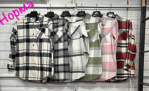 Сорочка в карту кашемір без капюшона норма 42.44.46.48 Україна колір у коментарії