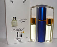 Духи набор 3в1 для мужчин Dolce&Gabbana Light Blue pour Homme(дольче габана)45 мл