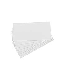 Підкладка 12х6 см (0,5 мм) під еклер (ламінована), біла