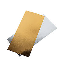 Підкладка 33х15 см під рулет (золото/срібло)