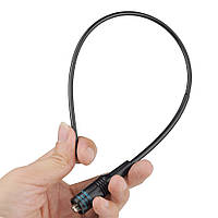 Nagoya NA-771 SMA-F посилена гнучка антена для рацій Baofeng, Kenwood та іншіх 144/430MHz 39 см (SMAJ)