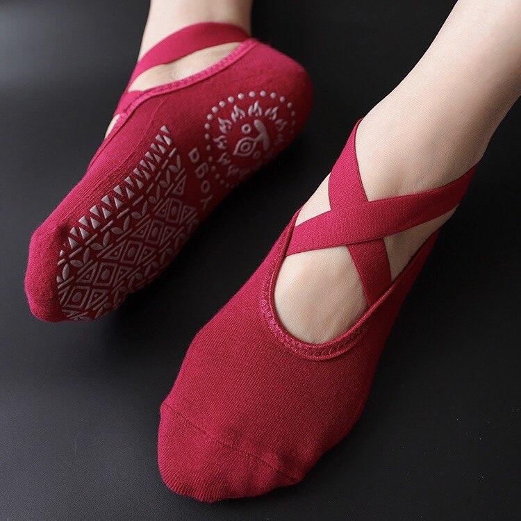 Шкарпетки для йоги носки пілатес йога стречінг yoga socks