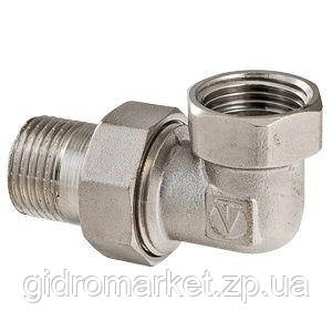 Valtek Американка кутова в нікілі 3/4"