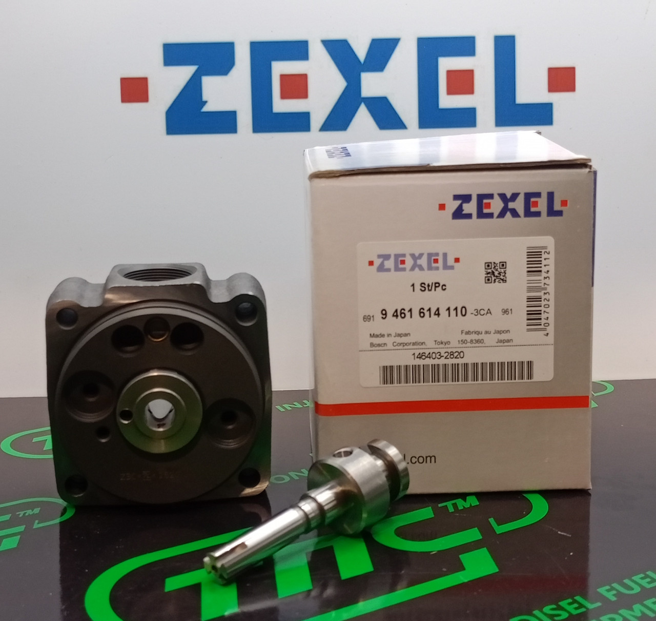 Плунжерна пара (корпус розподільника) VE 4/10R 146403-2820 / 9 461 614 110 ZEXEL MAZDA ED33, PN, фото 1