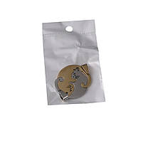 Подвійний кулон підвіска кішка. Парні підвіски з котиками. Оригінальні кулони для двох на подарунок, фото 3