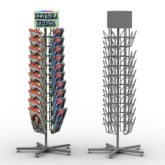 Стійка обертається 🛒 рекламна для поліграфії, журналів, газет
