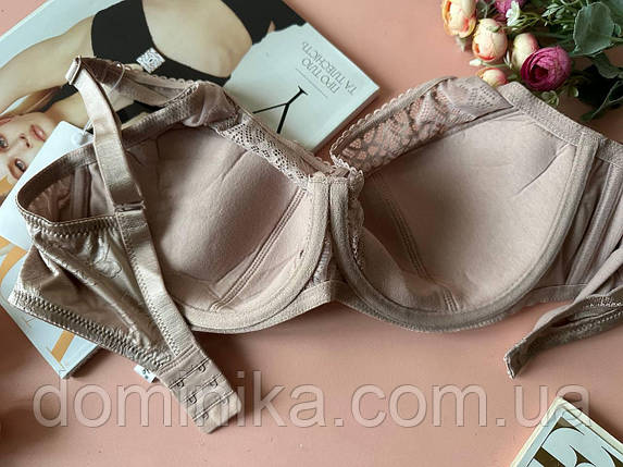 90/95Е Повномірний бюстгальтер на 5 розмір грудей пудра, фото 2