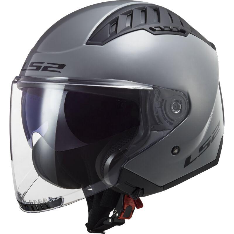 МОТОШОЛОМ ВІДКРИТИЙ LS2 OF600 COPTER II SOLID КОЛІР GLOSS NARDO GREY