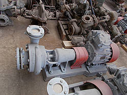 Насосний агрегат відцентровий консольний К160/30 вибухобезпечний з електродвигуном.