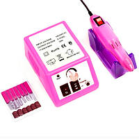 Фрезер для маникюра и педикюра Beauty nail DM-14, 20000 об/мин + насадки / Машинка для маникюра