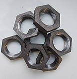 Контргайка (контряща гайка) стальна різьбова Ду-20 (3/4") ГОСТ 8968-75 фітінг для труб, фото 3