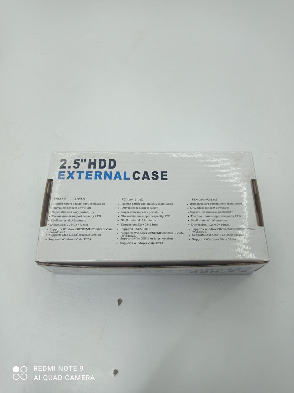 Карман для HDD IDE, жесткого диска, 2.5 дюйма, USB 2.0 - фото 3 - id-p2066086093