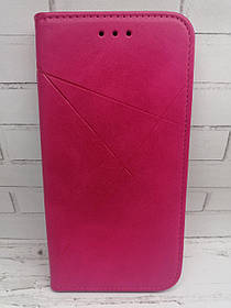 Чохол-книжка для Xiaomi Redmi Note 9 бічний з підставкою протиударний Avantis business червоний