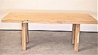 Wooden table 2000x900 mm made of ash for cafes, cottages from the manufacturer. Wood Table 12