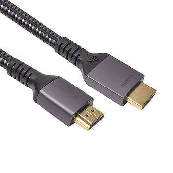 Відео кабель Cabletime HDMI (M) - HDMI (M), 2.1V, 8K Ultra HD, 5м (CH11P)