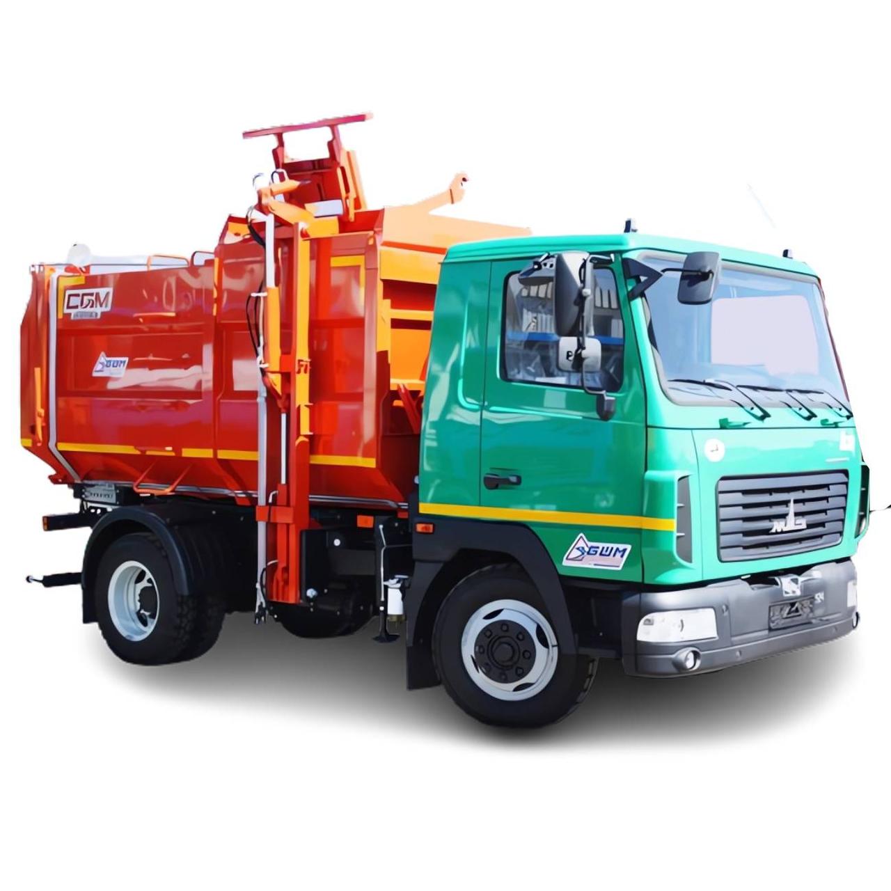 Сміттєвоз з бічним завантаженням СБМ-301/2, фото 1