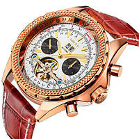 Классические мужские часы Orkina Bentley Brown, Функциональные часы Orkina Bentley Brown, Качественные часы