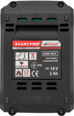 Батарея аккумуляторная Start Pro 4895, SCD5-18/2, 18 В - фото 2 - id-p2065208744