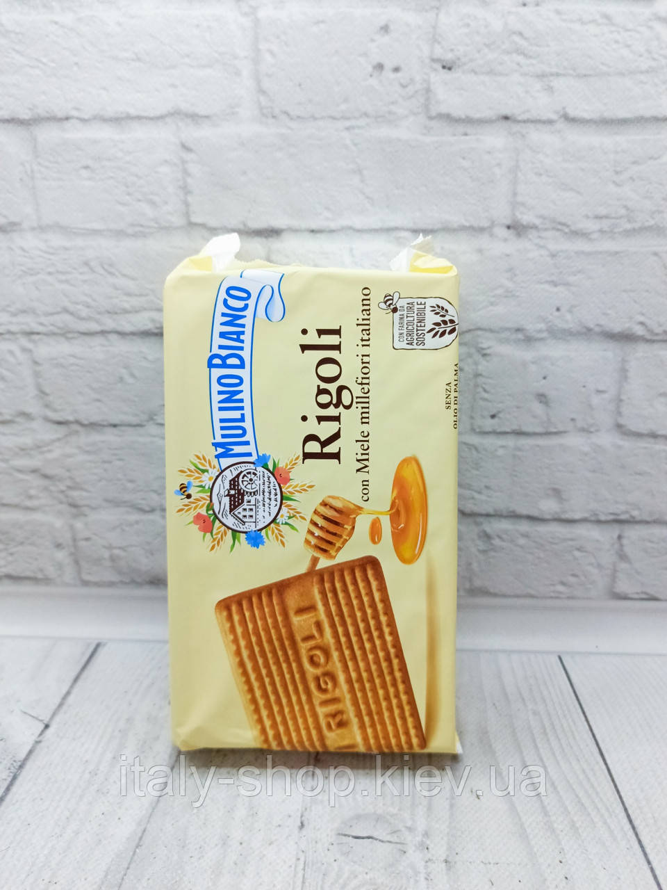 Печиво  Barilla Mulino Bianco Rigoli з медом 400 г, Італія