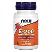 E-200 Mixed Tocopherols - 100 sgels